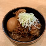 大衆食堂 十九坪 - 牛もつ煮込み(小)