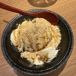 ひな鶏唐揚 新次郎 - きな粉アイス