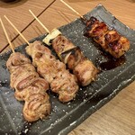 ひな鶏唐揚 新次郎 - せせり・ねぎま・もも