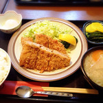 Tonkatsuaoba - ヒレかつ定食 1500円