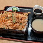 奴 - かき揚げ重