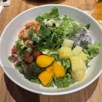 Ron Herman cafe 千駄ヶ谷店 - 海老とアボカドのカリブ風サラダ/ライムビネグレット