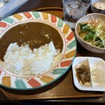 葉菜Cafe - 雫石牛すね肉のカレー