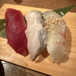 正々堂々 - 旬の握り寿司（お一人様3貫）