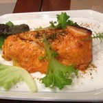 レストラン makiya - 泉州真子ガレイとマッシュポテトのオリエンタルグラタン焼き