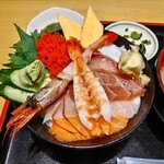 居酒屋 典典 - 海鮮丼拡大