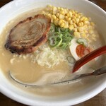 らーめん 竹信 - 料理写真:鶏白湯コーン