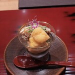 Ootani - Seiko Crab with Lily Root and Spinach Jelly