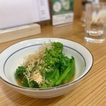 酒処 さくらがわ - 菜の花 からし和え