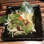 磯一 - ＜2014年6月＞「マグロほほ肉タタキ」５８０円