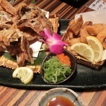 磯一 - ＜2014年6月＞「本日の一押しメニュー」からチョイス。「ガシラ唐揚げ半身」９８０円。半身なのに食べ応え有り！私はこれでお腹が膨れた！！！