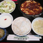 中国料理 揚州厨房 - 麻婆豆腐セット ８５０円