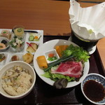 一幸 - あさりご飯のレディース膳です