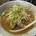 風の子ラーメン - とんこつ塩+ネギ