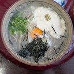 松本蕎麦店 - 温かい山かけ蕎麦