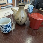 松本蕎麦店 - 蕎麦湯