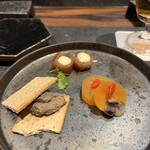 鳥さと - 酒肴3種盛り