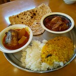 インディアン・レストラン　ロタ - 土曜日のバングラデシュカレーセット
