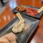 大阪焼肉 うしとみ - 塩ホルモン（マルチョウ）