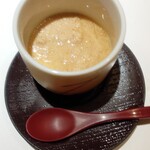 鮨 博多まつもと - 茶碗蒸し 鱈子