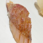 鮨 博多まつもと - かすご(春子鯛)