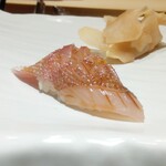 鮨 博多まつもと - かすご(春子鯛)