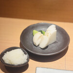 焼鳥 おみ乃 - 漬物