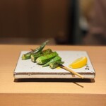 焼鳥 おみ乃 - オクラ
