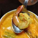 インドカレー クシ - バナメイ、清め済み