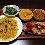 インドカレー クシ - シェフセット（ビリヤニ替え）