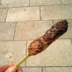 馬事公苑 売店 - 石巻・牛タンつくね串です　（2013 区民まつり）