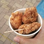 馬事公苑 売店 - 竜田揚げも購入　（2013 区民まつり）