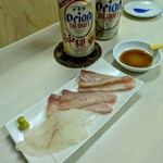 tell me キッチン - お造り盛り　ブリと鯛