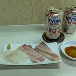 tell me キッチン - お造り盛り　ブリと鯛