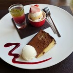 カフェボヌール - デザートプレート