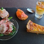 カフェボヌール - 前菜プレート