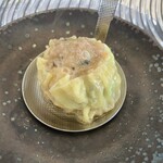 館山美食倶楽部 - 黒トリュフ入り海老シュウマイ