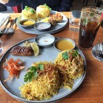 Biryani Tokyo - ランチビリヤニ（エビビリヤニ、ラムビリヤニ）、ラムシーク&チキンティッカ