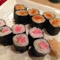 馳走や直 赤坂本店 - トロ鉄火とうに巻き