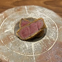 和食渡辺 - 熊本産赤牛のヒレカツ