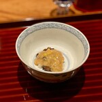 日本料理 別府 廣門 - 赤海鼠のこのわたがけ　大好き！