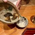 日本料理 別府 廣門 - 河豚のヒレ酒