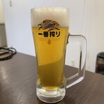 馨 らーめん - 生ビール（キリン）550円