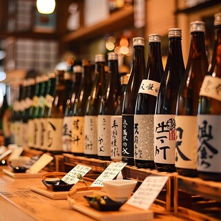 ◆匠の味と相性抜群◎厳選ビール・日本酒も豊富に◆