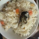 焼きカキ かき丸 - 牡蠣ご飯
