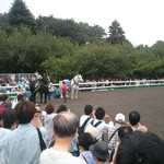 馬事公苑 売店 - スタート位置に付きましたね　（2011 愛馬の日）