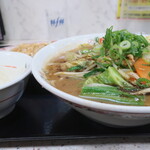 餃子の王将 - 焦がしニンニク味噌ラーメン フェアセットＢ＋餃子３個