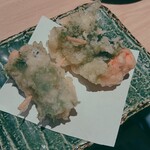 野菜巻き串 モツ鍋 きむや - 