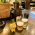 最後の〆でも、瓶ビール　※満腹さんに、奢ってもらいました　※瓶ビールは650円
