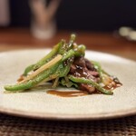 今石飯店 涼華 - 「佐賀牛ランプの青椒肉絲」